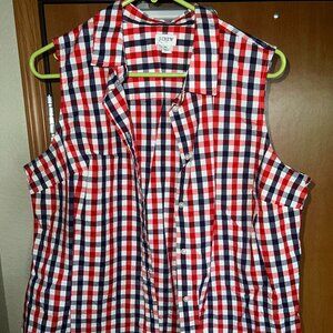 Preppy Collared Tank